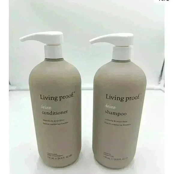 BRAND NEW WITH SEAL Living Proof No Frizz  Shampoo Conditioner Set - Picture 1 of 2
